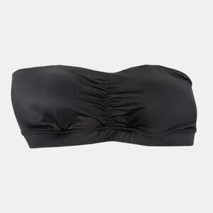 Self Expressions By Maidenform Black Strapless Bandeau Bra Womens Large Padded
